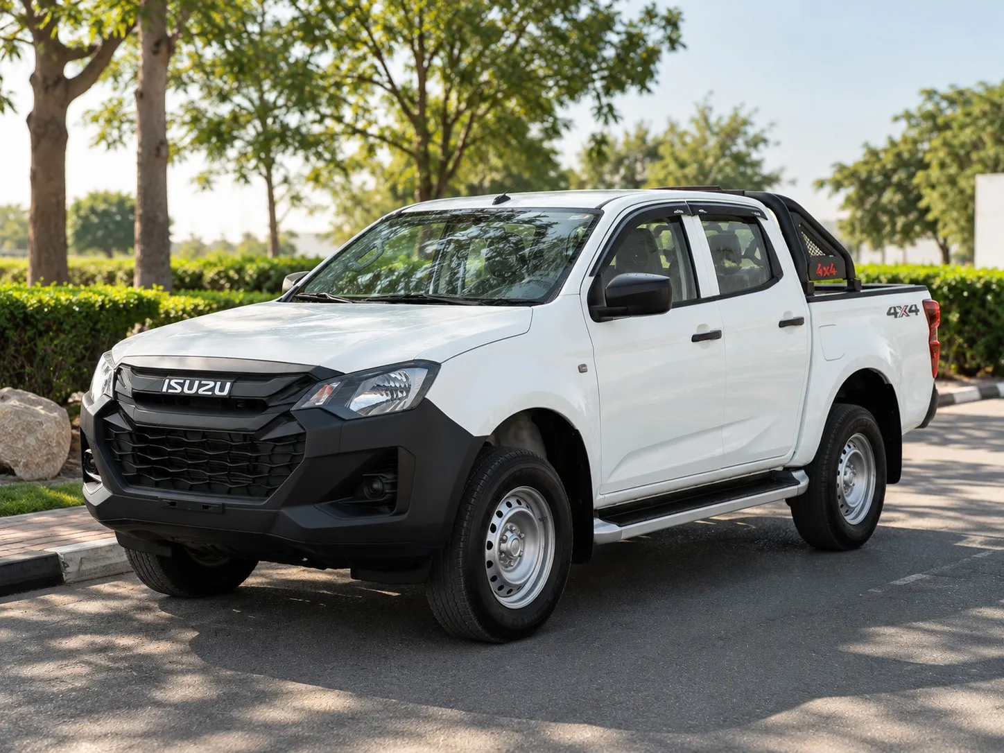 ISUZU DMAX RG CREW 1.9L PICKUP 4x4 MANUAL 2026 WHITE DIESEL