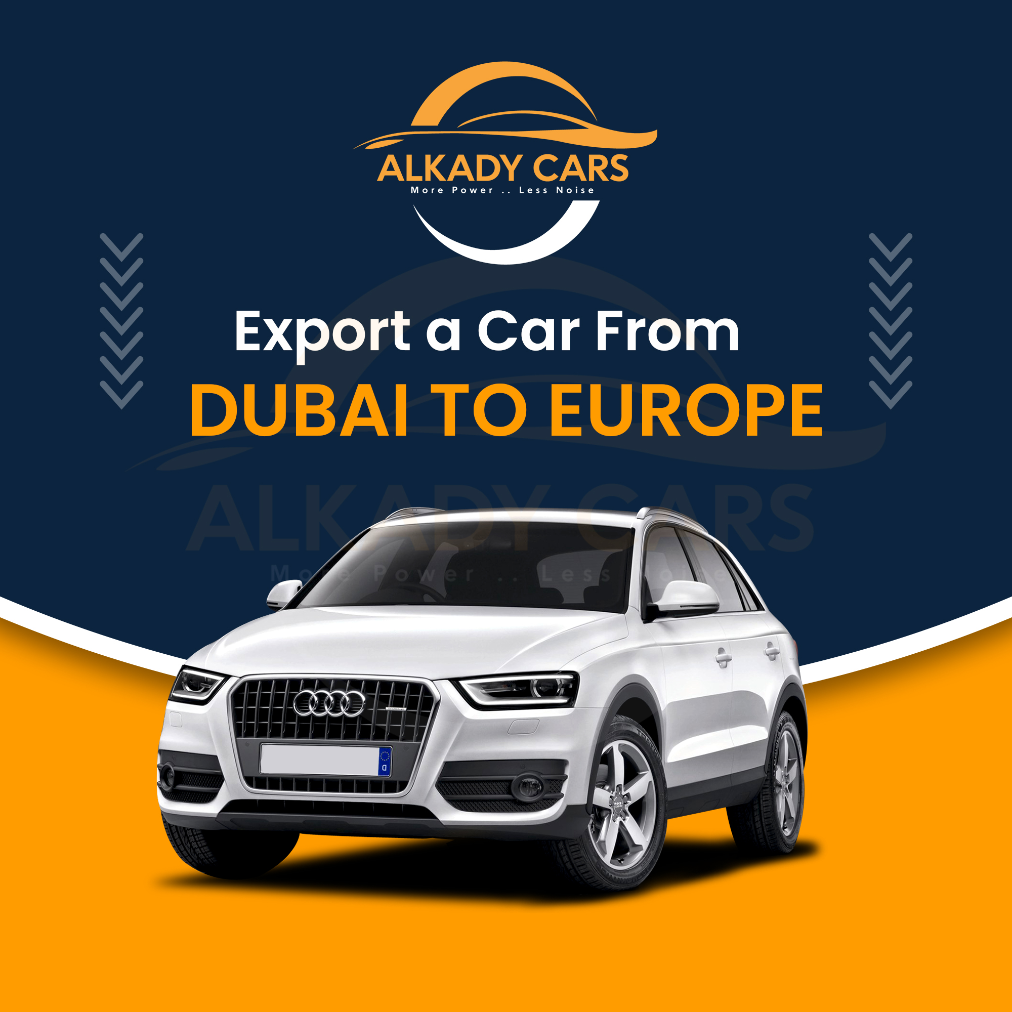 Export a Car from Dubai to Europe