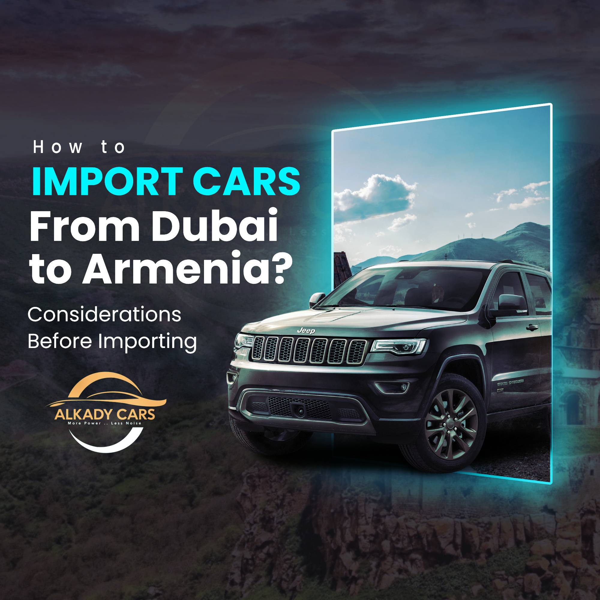 How to Import Cars from Dubai to Armenia?