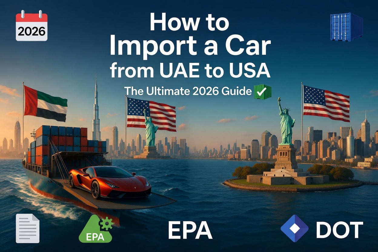 How to Import a Car from UAE to USA: The Ultimate 2026 Guide